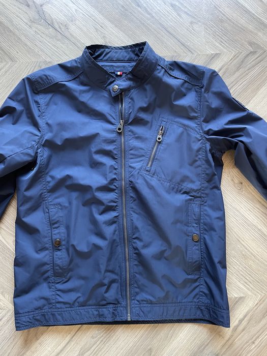 Kurtka przejściowa wiosenna Jean Paul L elegancka niebieska 52 męska