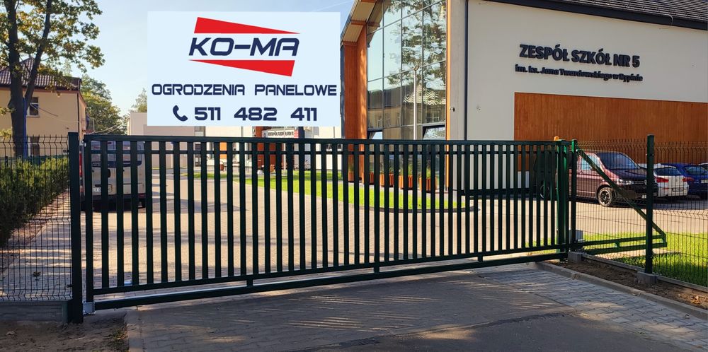 Ogrodzenie panelowe* MONTAŻ* transport HDS