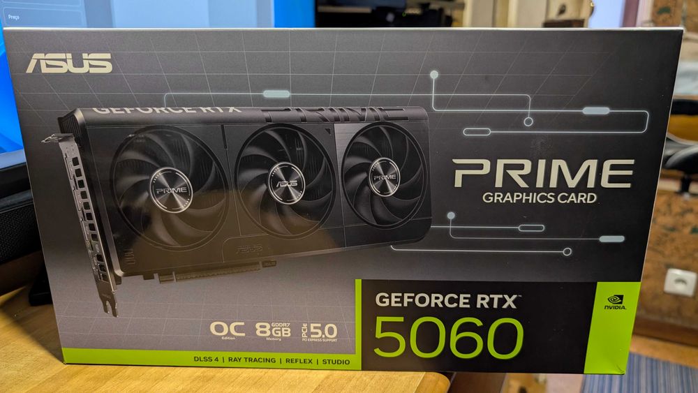 Vendo Placa Gráfica RTX 5060 8GB NOVA