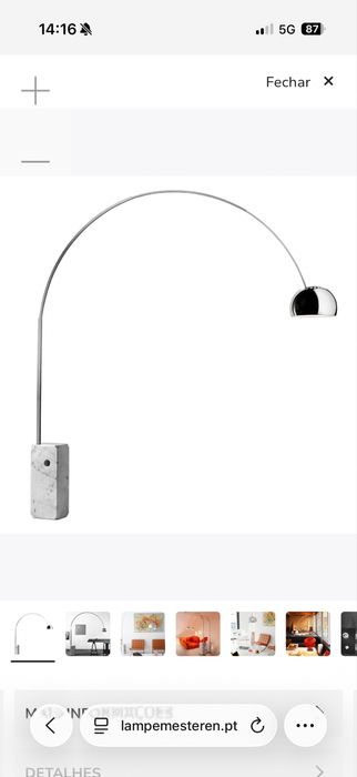 Candeeiro de Arco marca FLOS