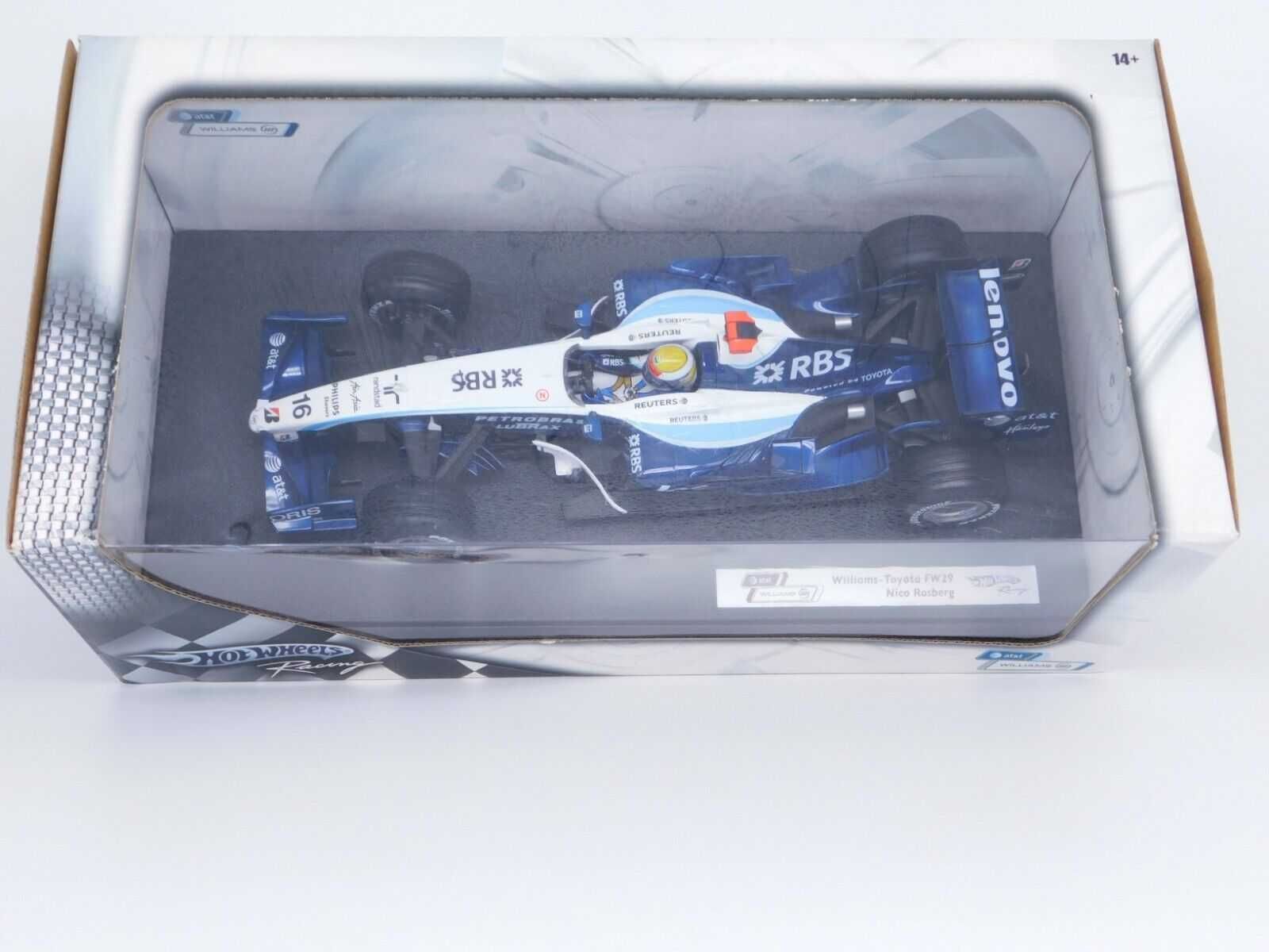 1:18 Hot Wheels - Nico Rosberg