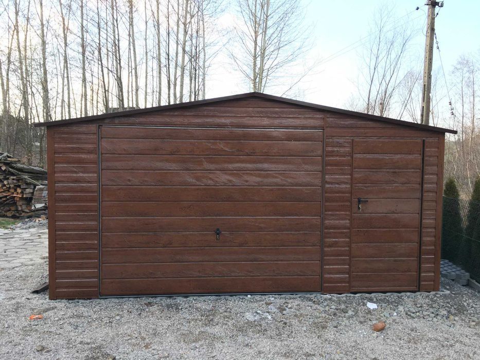 Garaż blaszany, 9x6, 6x6, 7x5, 3x6, producent, szybka dostawa