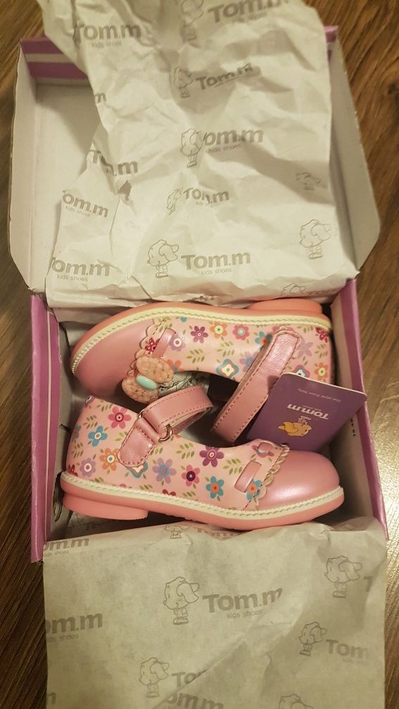 Туфли фирмы Tom.M, туфельки для принцессы