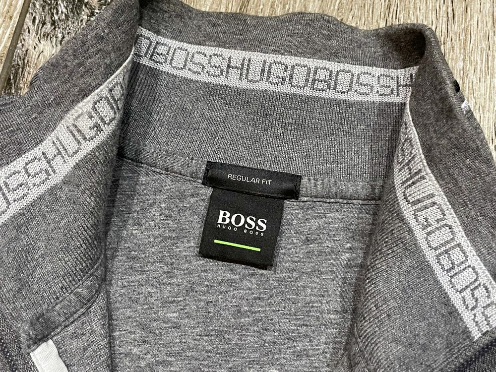Męska Bluza HUGO BOSS Green roz L stan Bardzo dobry