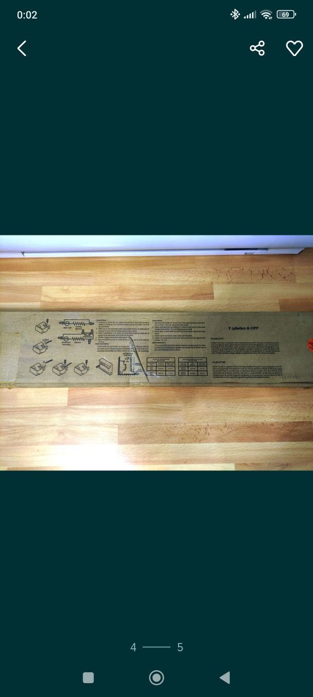 Grzejniki elektryczne pod termostat Ouellet Canada inc. 750W