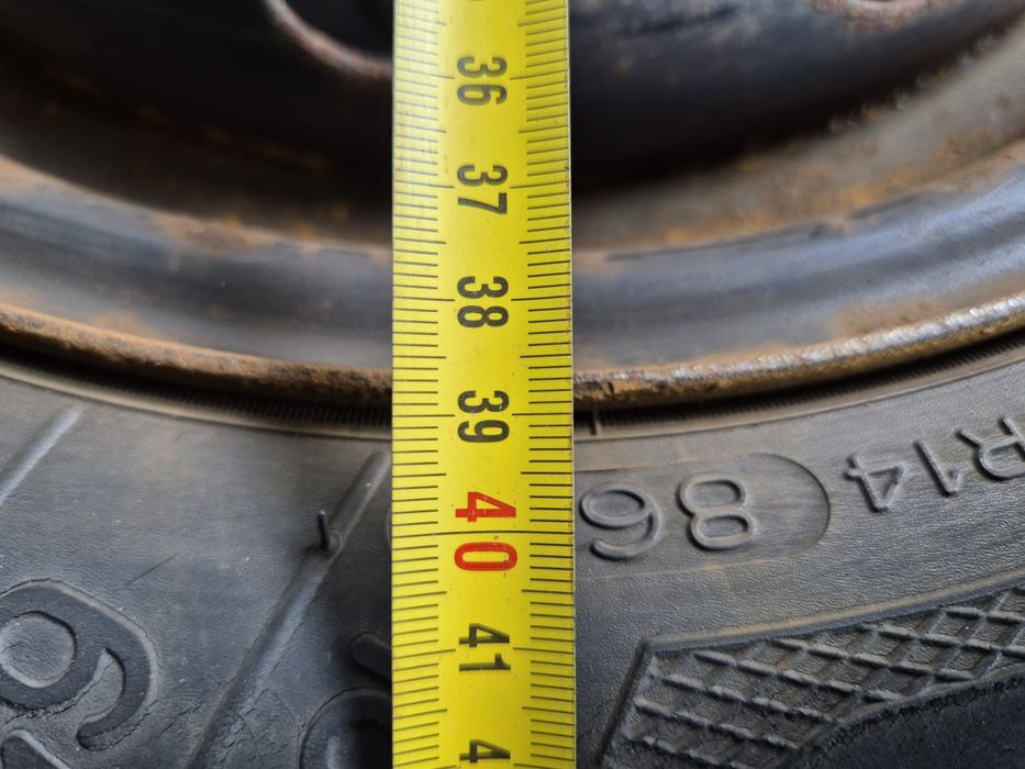 Opony koła z felgami R 14 / 65 / 185 zimowe + wielosezonowe