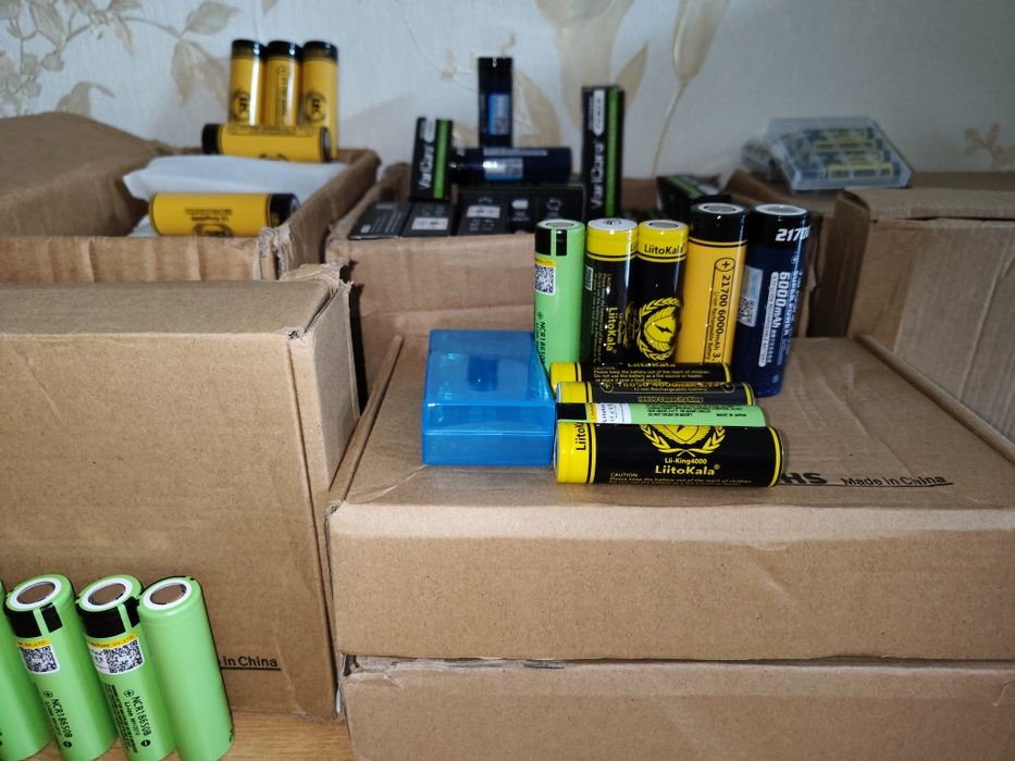 Нові оригінальні акумулятори LiitoKala 18650 King 4000 mAh