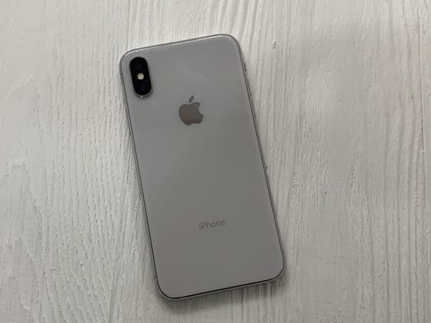 MAГAЗИН iPhone X 64gb Silver Neverlock ГАРАНТИЯ/Trade-In/Bыкyп/Oбмeн