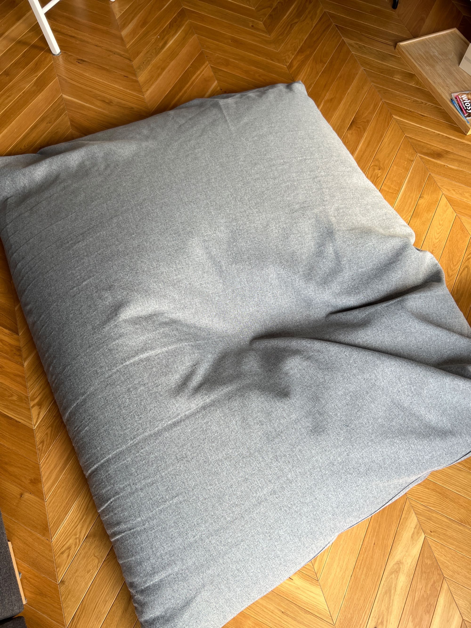 Pufa MIUKI Lula Line Zip - jak nowa! + dodatkowy granulat