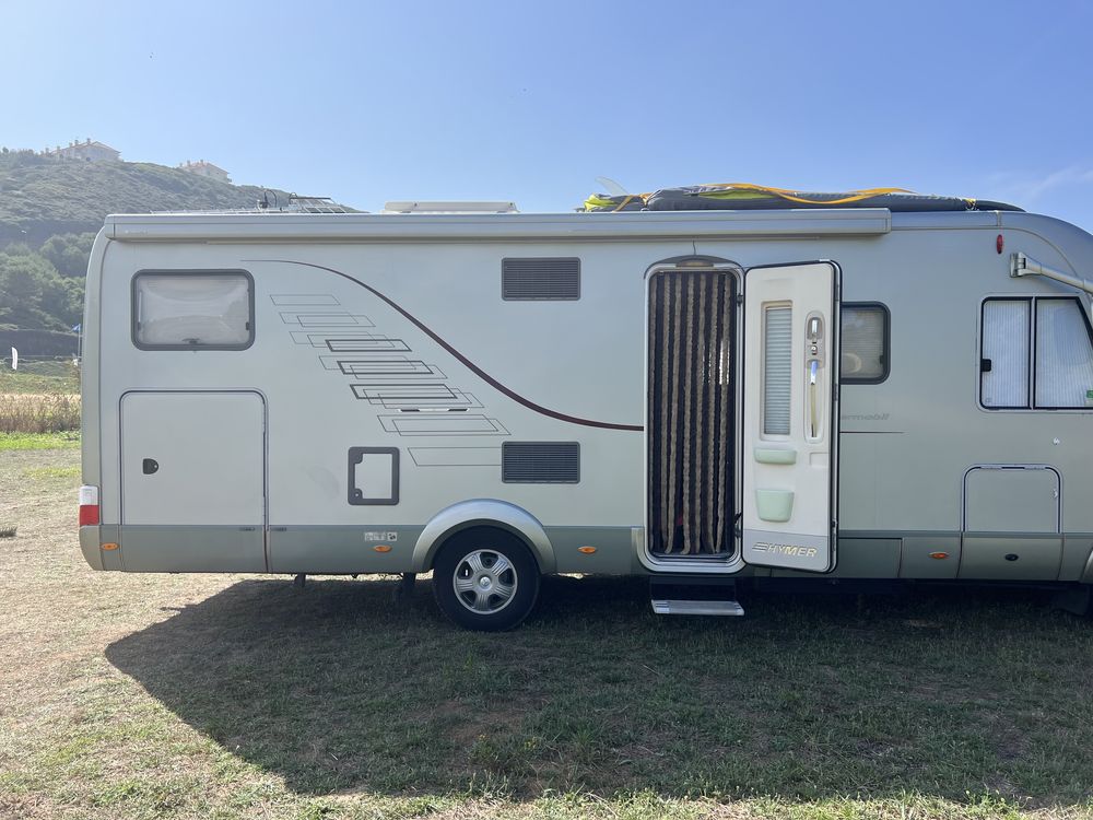 Hymer s800 topo de gama uma das melhores autocaravanas da marca rainha