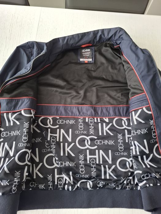 Kurtka męska wiatrówka casual rozmiar M ochnik jak nowa