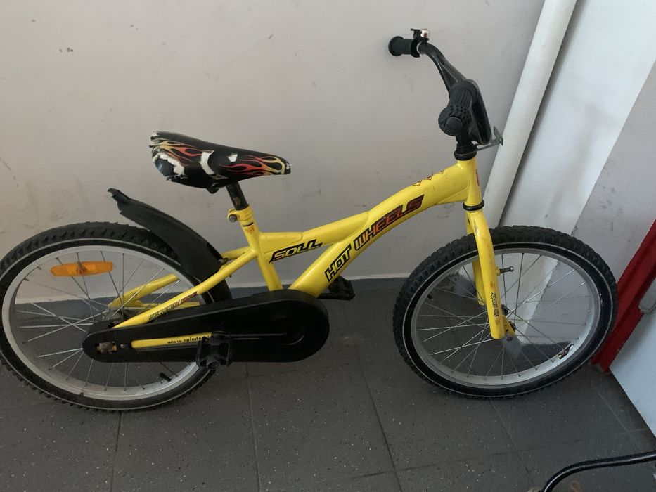 Rower dzieciecy 20” hot wheels