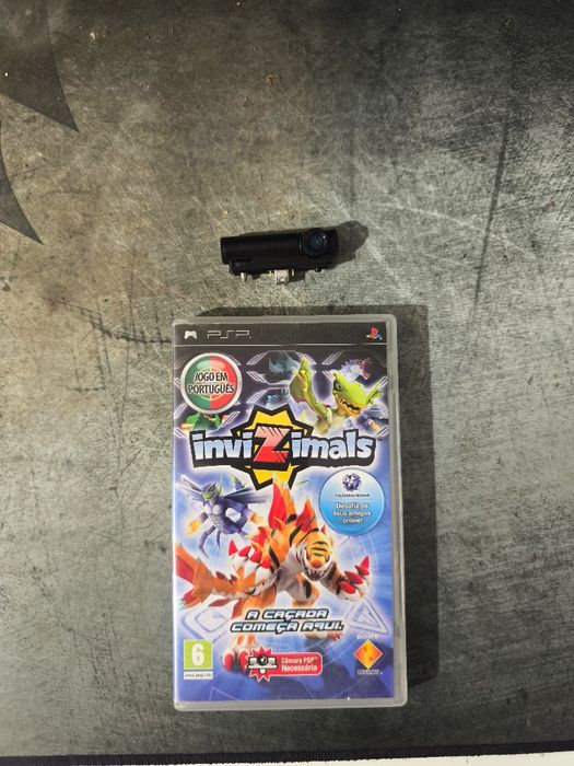 PSP Invizimals + Câmara Oficial