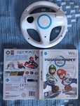 Conjunto Mario Kart + Volante  Nintendo Wii