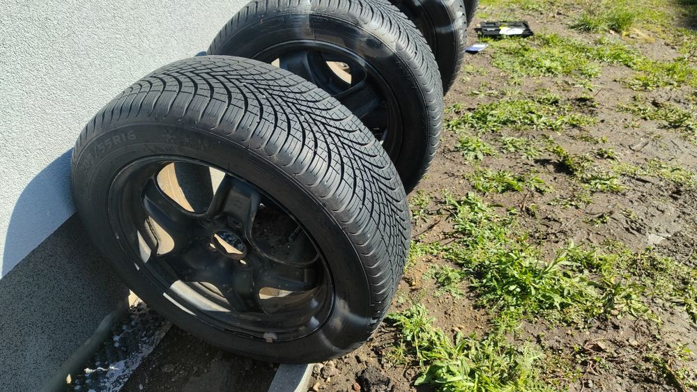 Sprzedam felgi 16cali 5x110, wraz z oponami całorocznymi