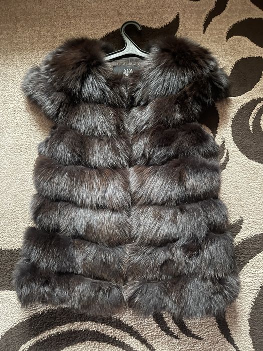 Женская меховая жилетка (песец)