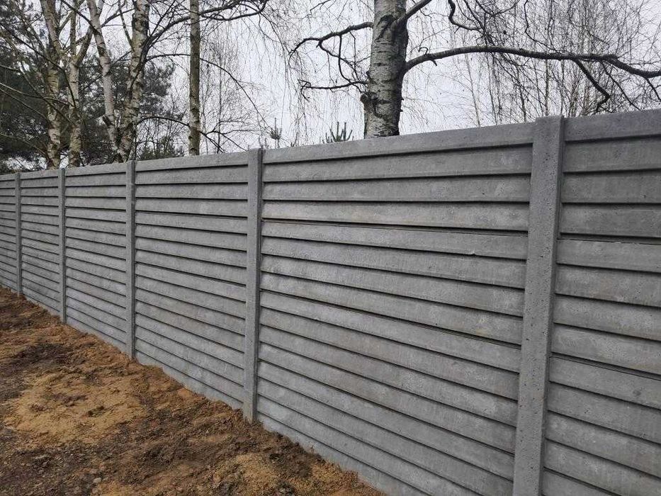 Ogrodzenia betonowe, podmurówki