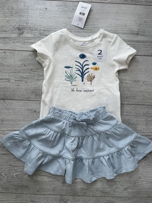 Koszulka + spodniczka 74 cm