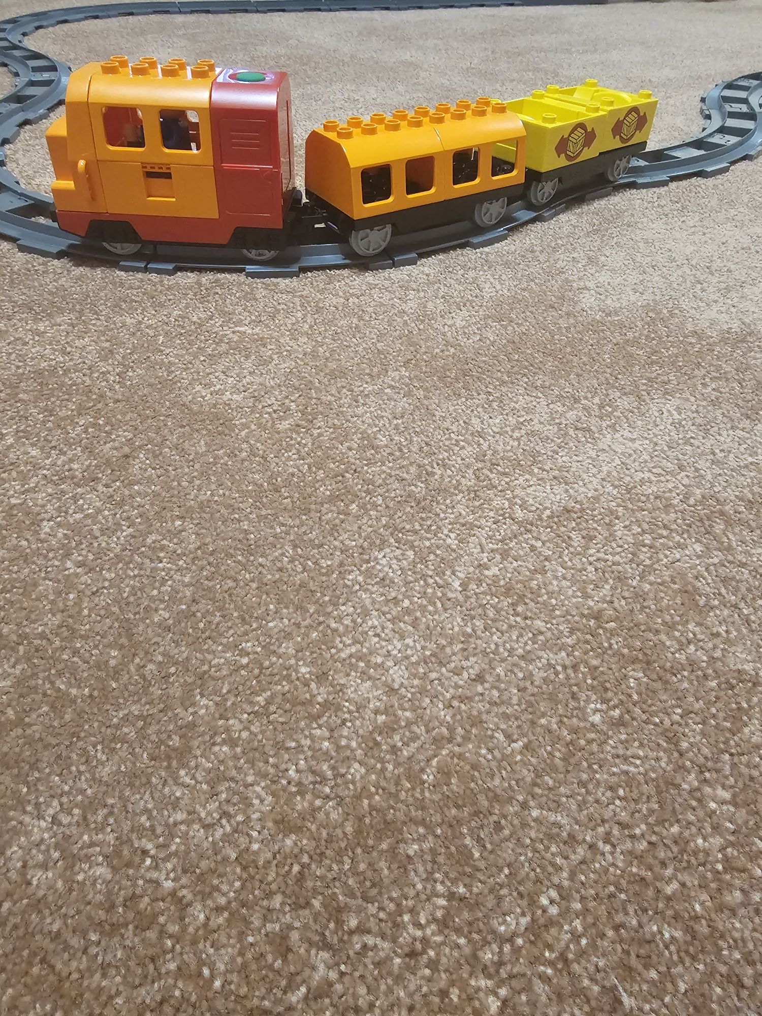 Lego Duplo 2 потяга подвійні рейки  лего дупло пакет