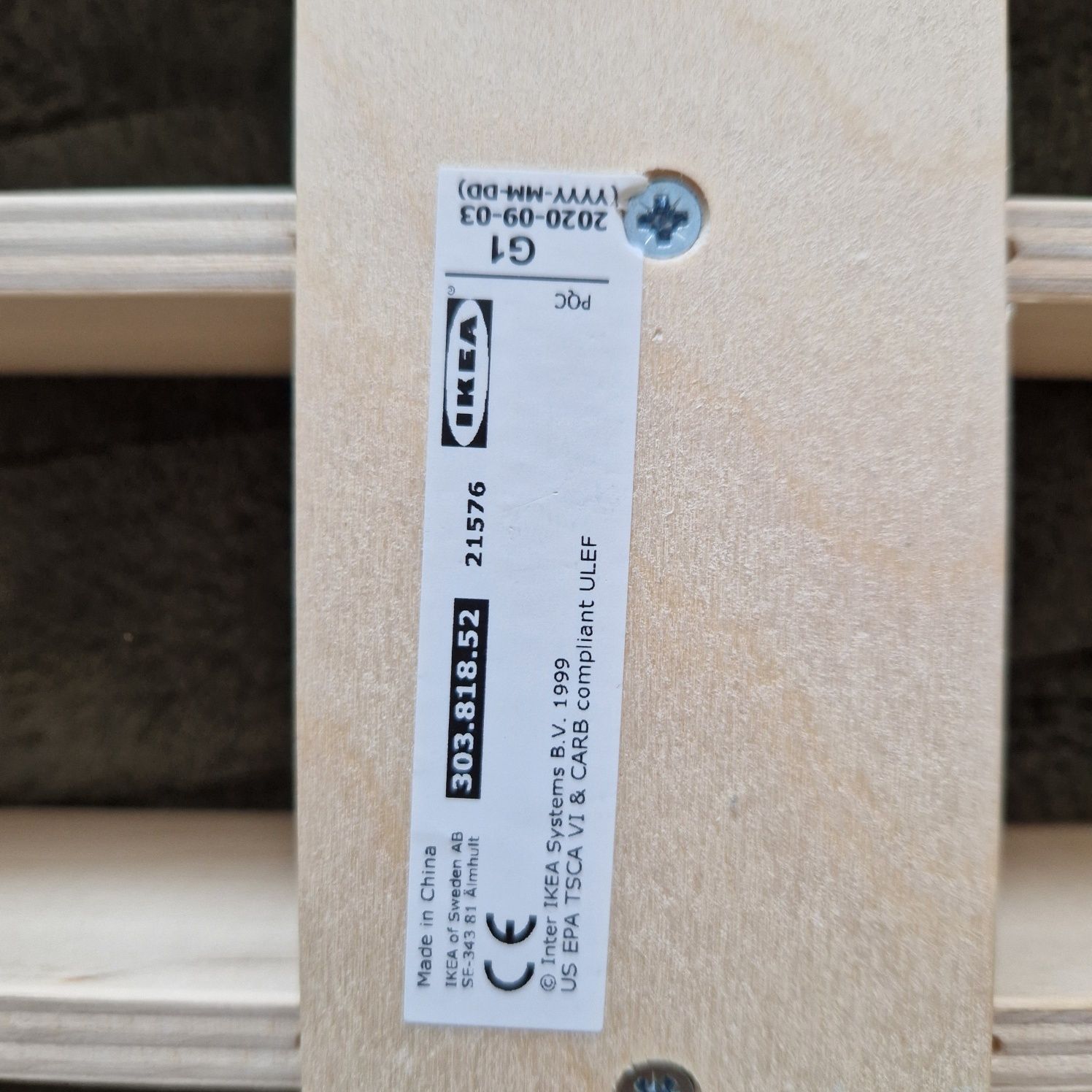 Półka ikea lustigt