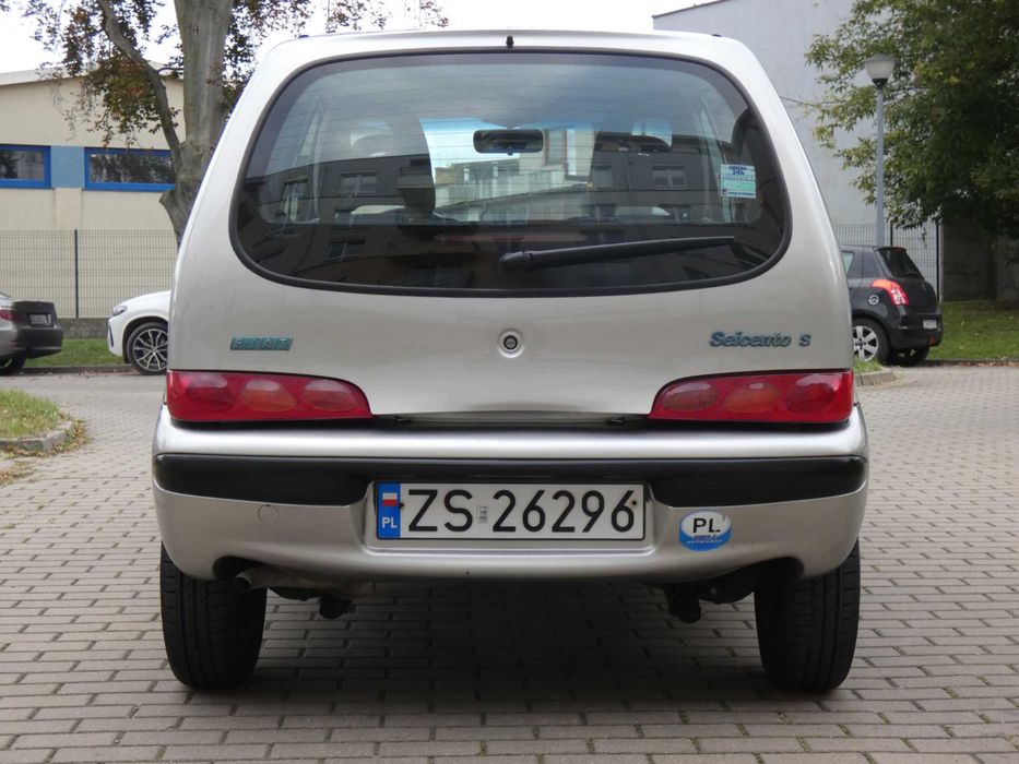 Fiat Seicento 1.1 Wspomaganie Salon Polska Długie Opłaty Tylko 98 tys.
