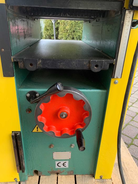 Heblarka wyrówniarka grubościówka strugarka KDR 30 cm 4 noże 380v