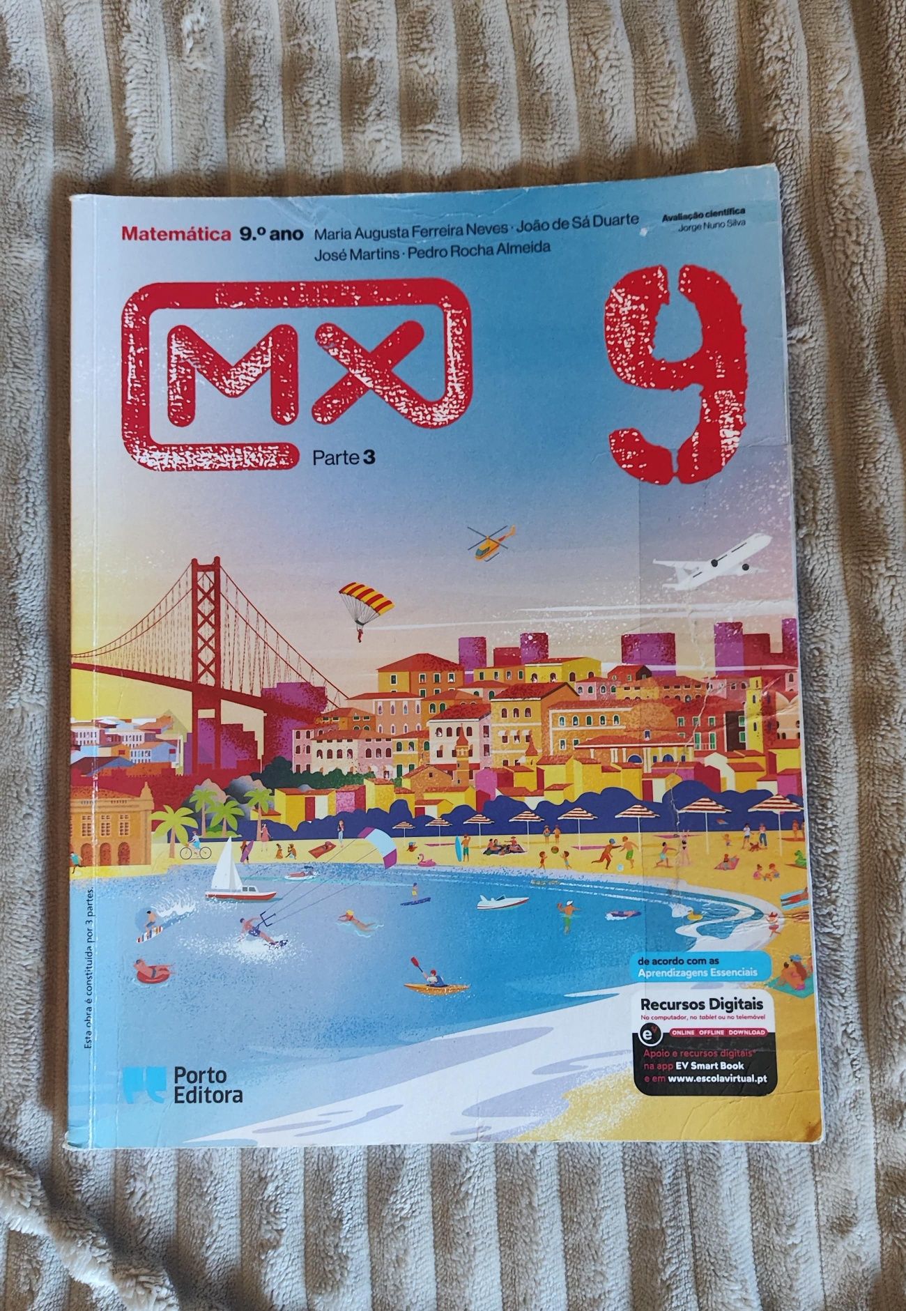 Manual parte 1,2 e 3+ caderno de atividades de matemática 9°ano