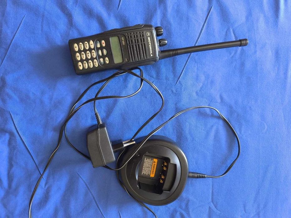 Radiotelefon Motorola GP380 VHF Straż policja PSP OSP Kolej PKP