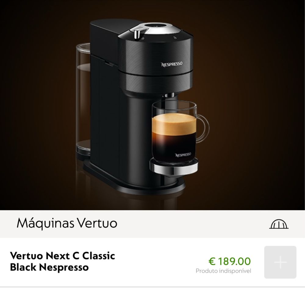 Maquina de cafe vertuo next premium