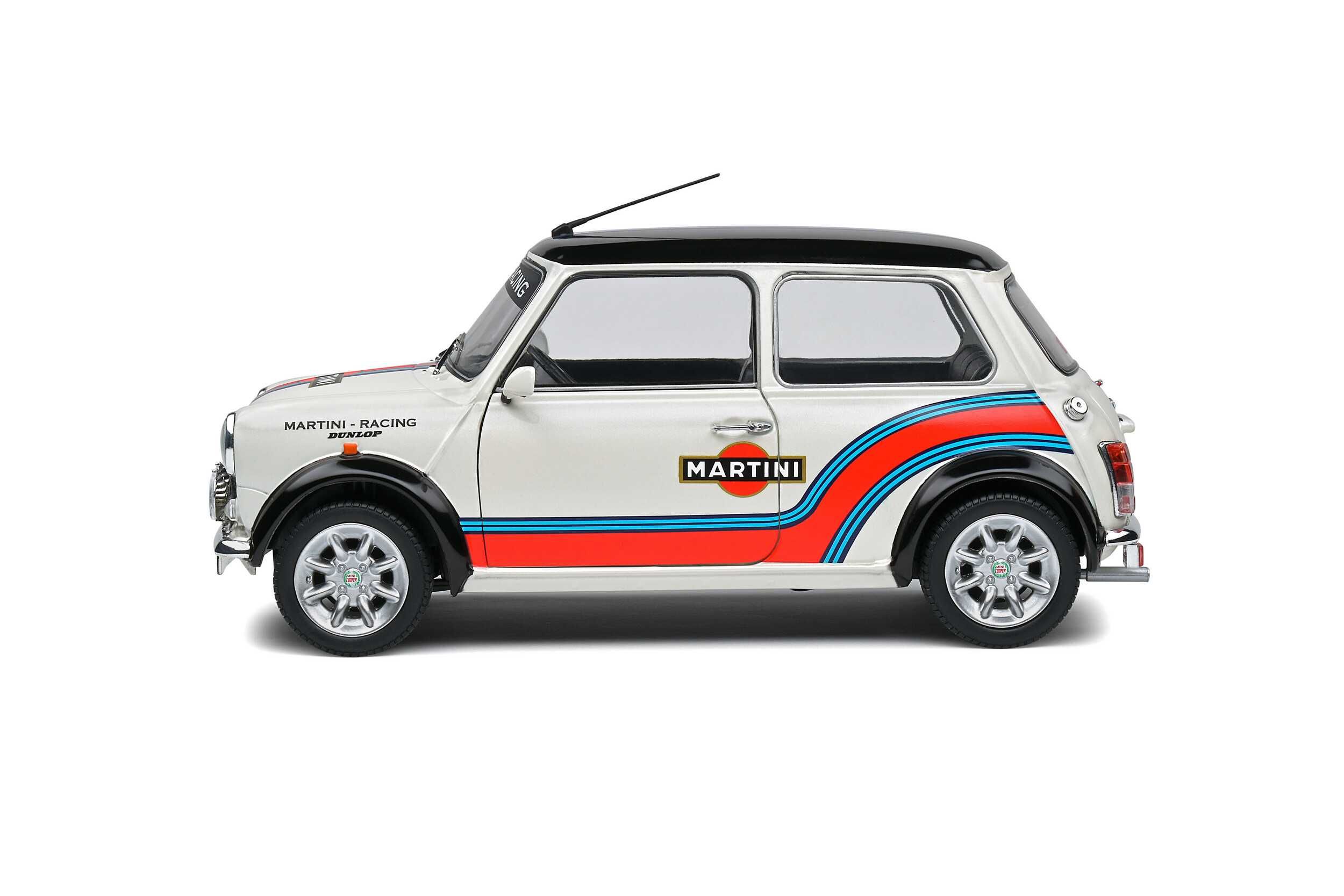 Mini Cooper Sport Martini Racing Solido 1:18