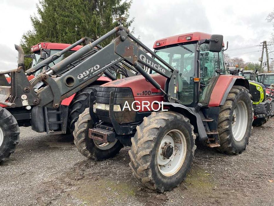 Case Maxxum MX100 + Ładowacz Quicke, 2000r