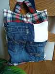 Letnia torba na ramię, patchwork