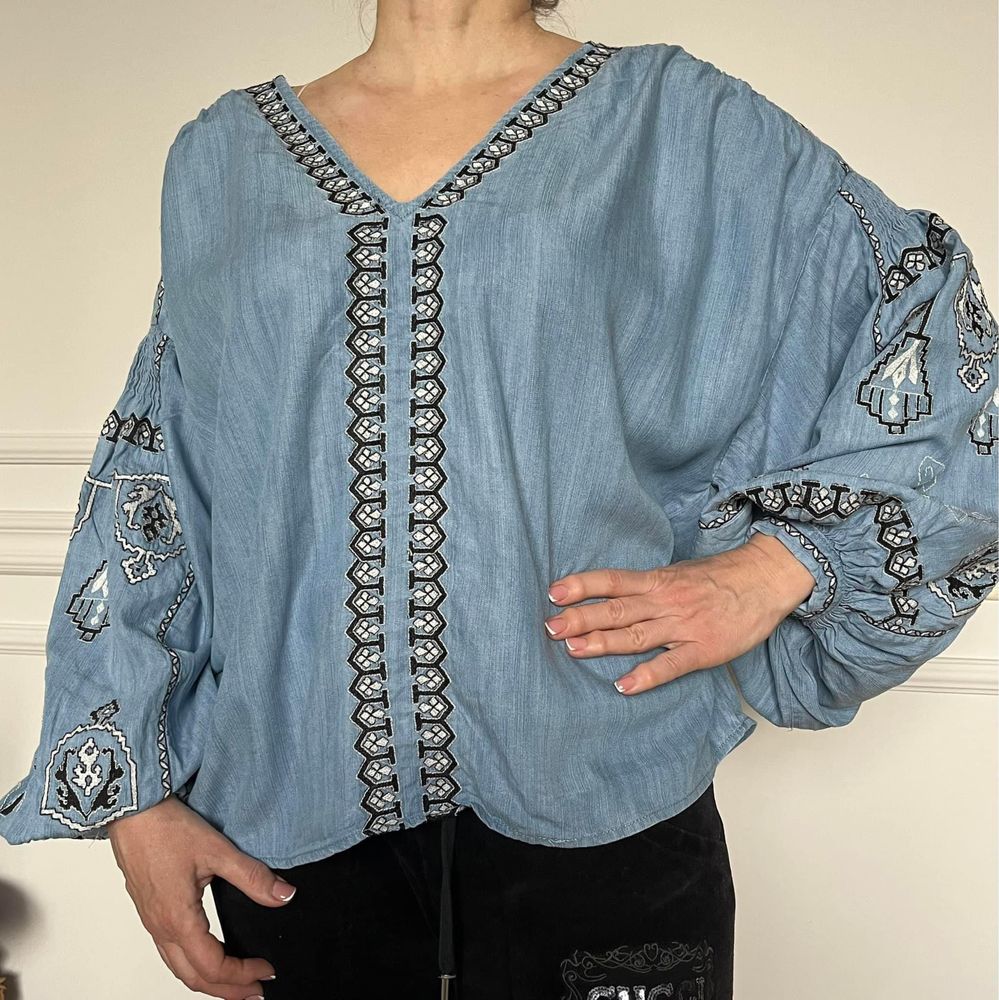 Блуза вишиванка Zara