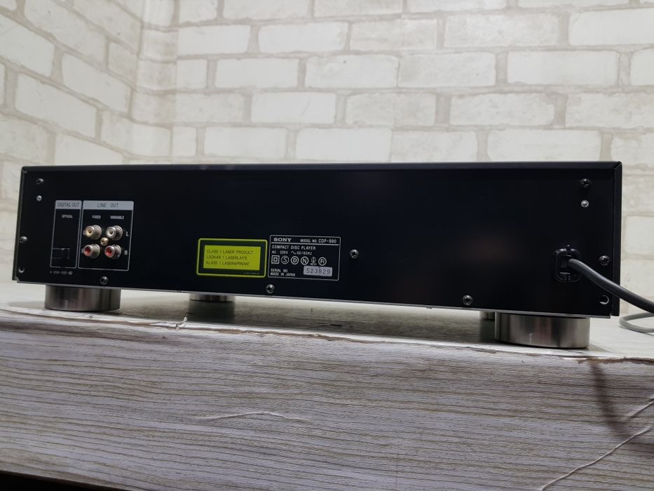 Програвач CD дисків SONY CDP-990, ЦАП CXD2552Q-3 б/у з Німеччини