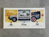 Obraz Powrot do Przyszlosci Back to the Future DeLorean rama