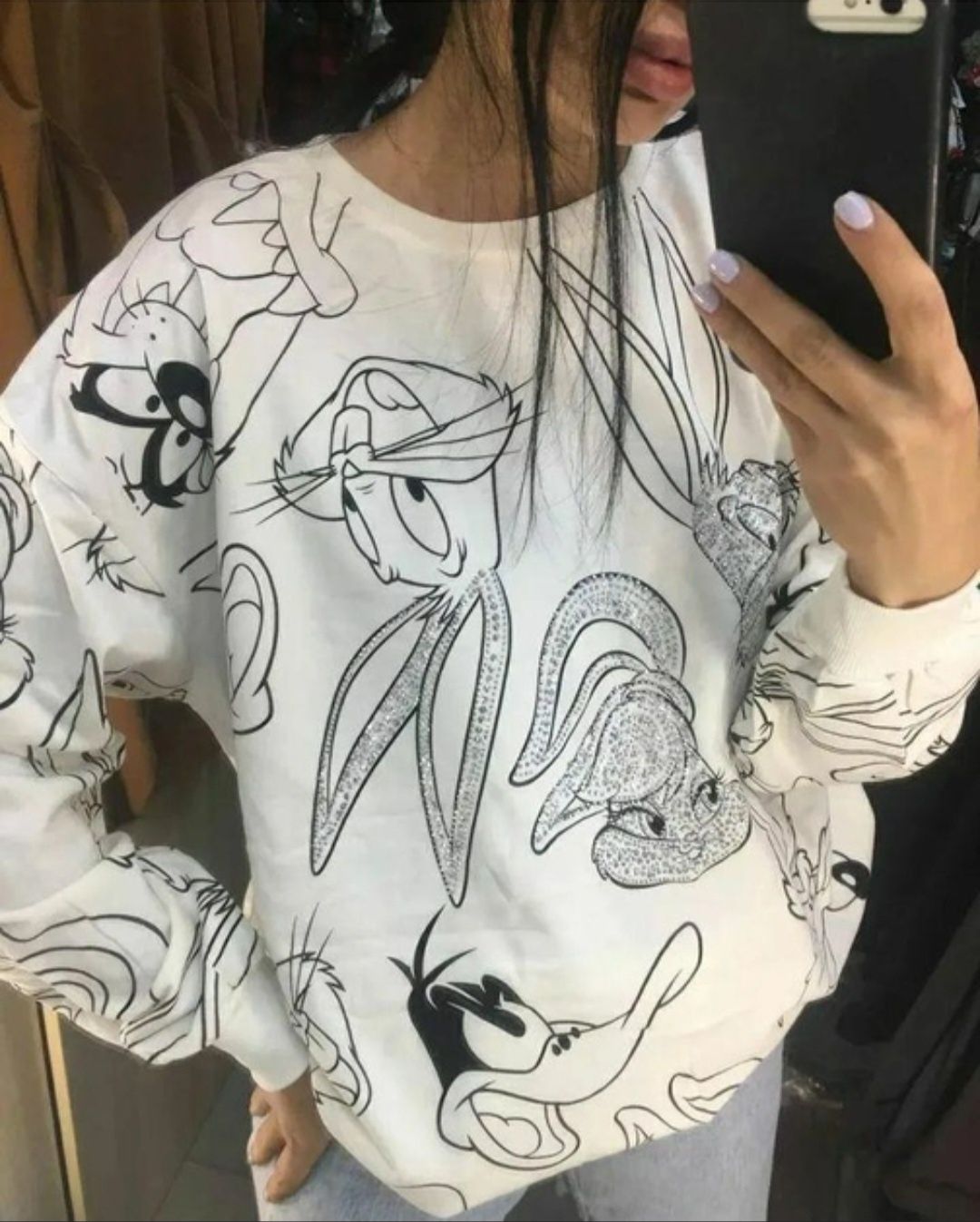 худи с багз банни