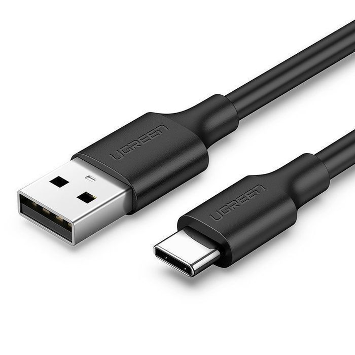 Ugreen Kabel USB Typ C 3A 3M Czarny z Mocnym Przewodem