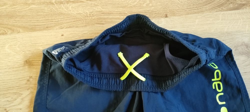 Kąpielówki spodenki kąpielowe chłopięce Nabaiji Decathlon dziecięce
