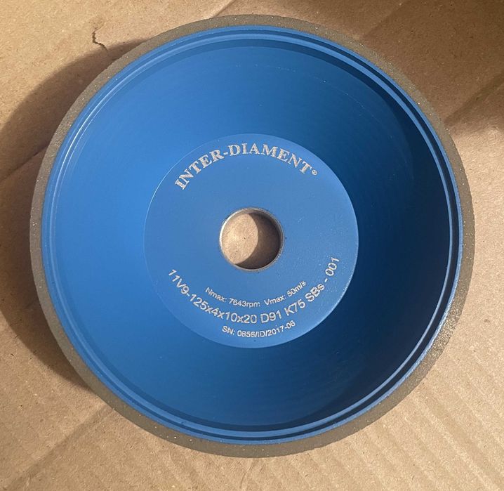 Ściernice Inter-Diament diamentowe, różne rodzaje