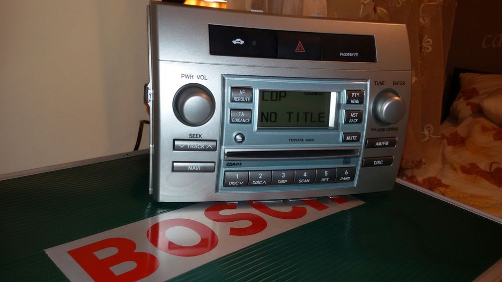 Radio Toyota Corolla verso W58810 Model