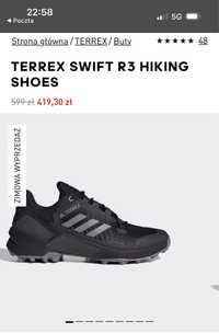 buty Adidas terrex swift r3 HIKING SHOES