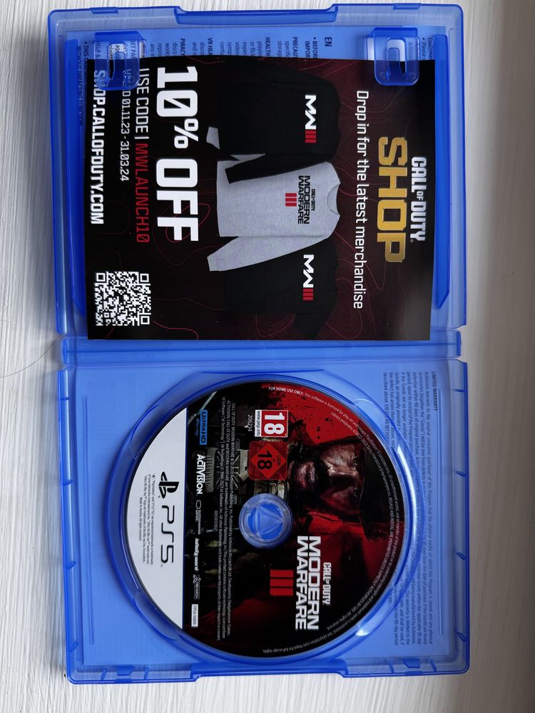 Гра для PS5 CALLO DUTY® MODERN WARFARE оригінальний диск