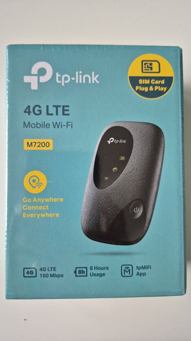 Nowy router mobilny TP-Link M7200 4G LTE – nieużywany, fabrycznie zapa