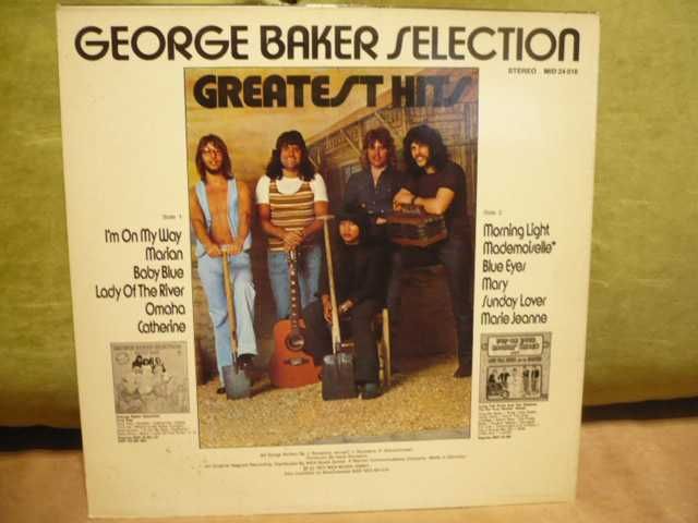 Dwie płyty winylowe George Baker Selection.Gorąco polecam.
