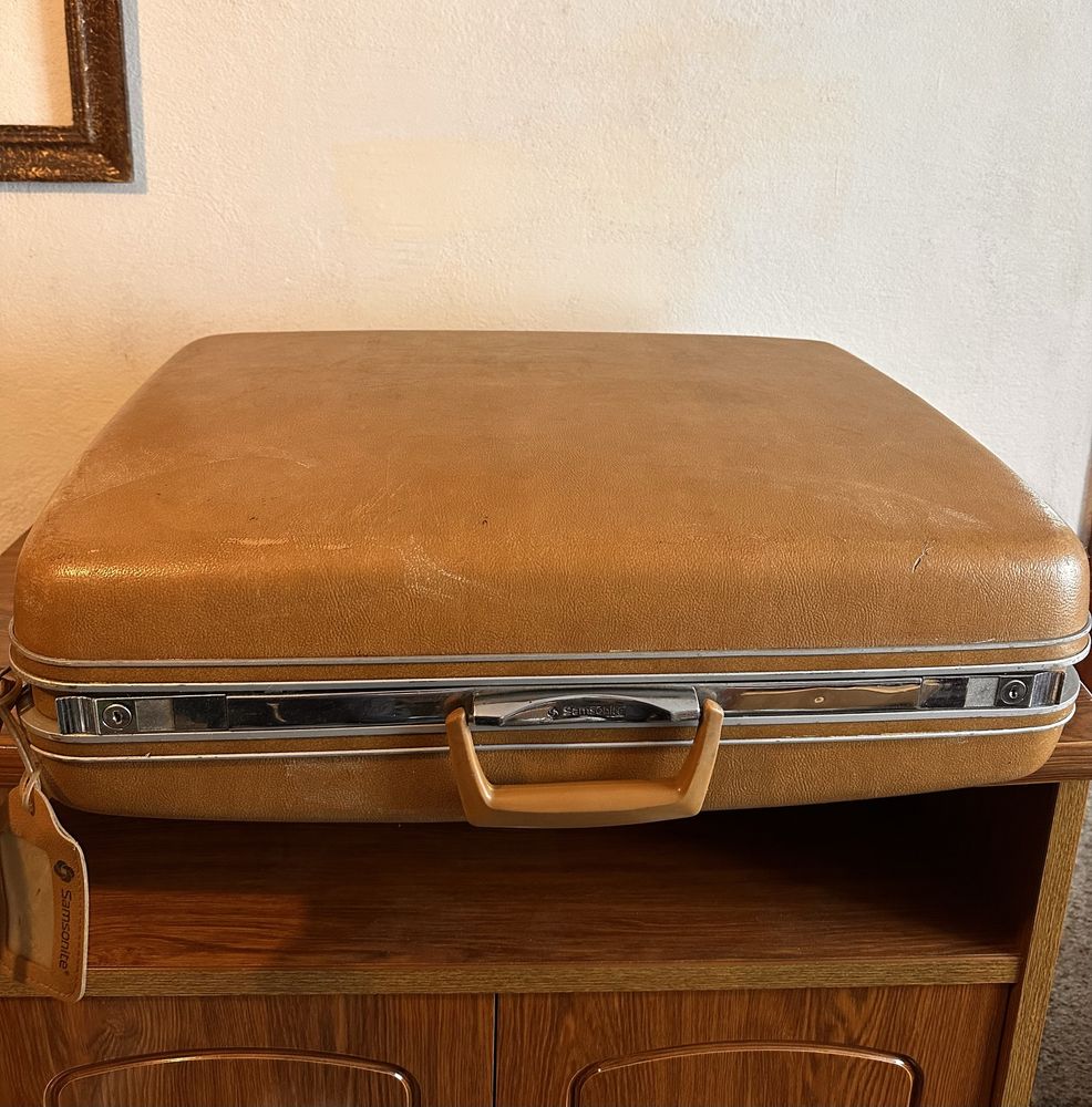 Mala vintage, da marca Samsonite