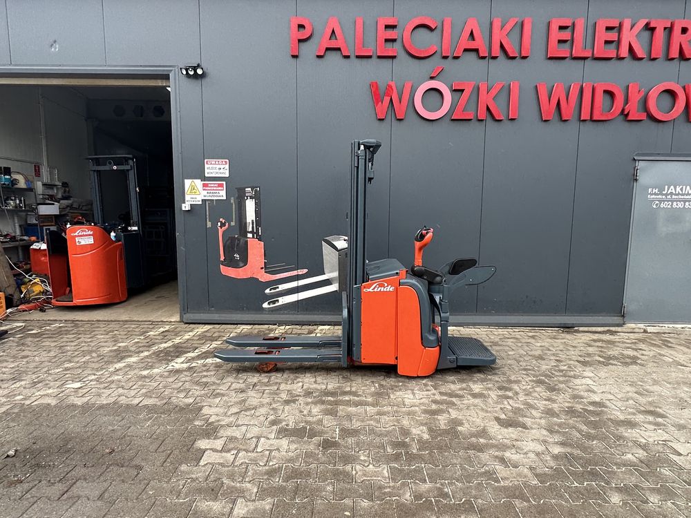 Paleciak elektryczny Linde 1600 kg 430 cm L 16 AP