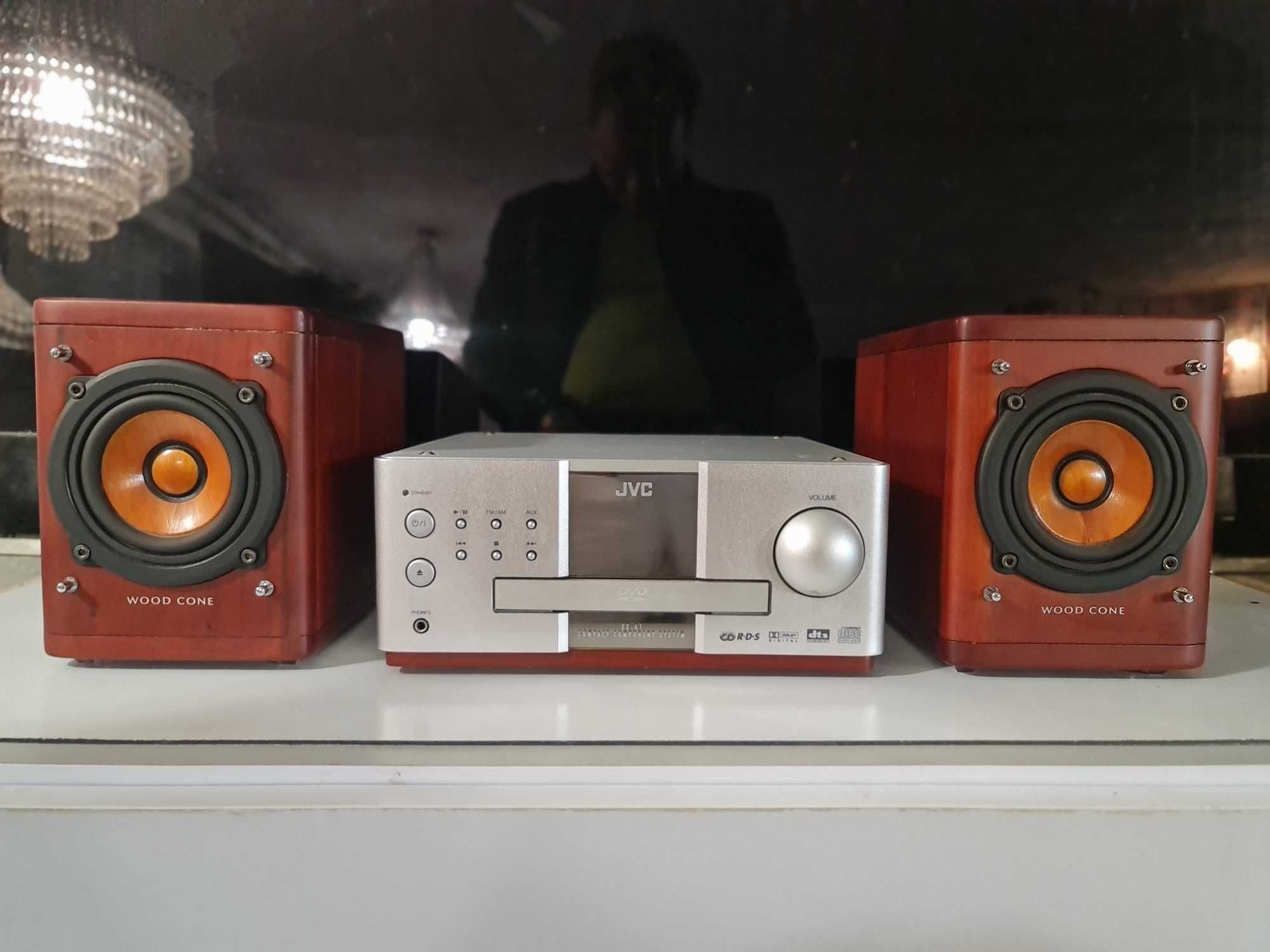 JVC EX-A1 kolumny rose wood