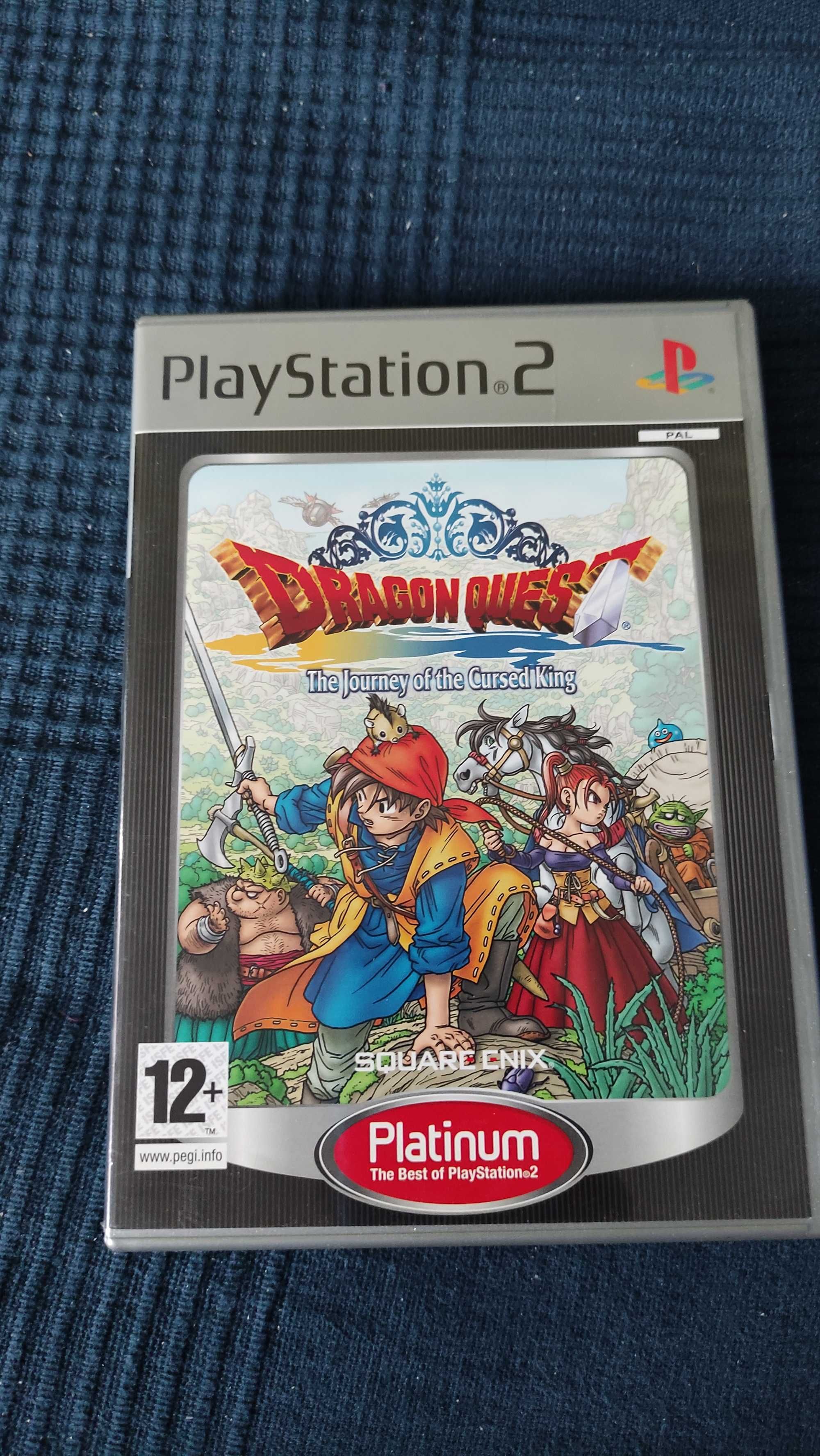 Gra Dragon Quest The Journey of The Cursed King na Playstation 2