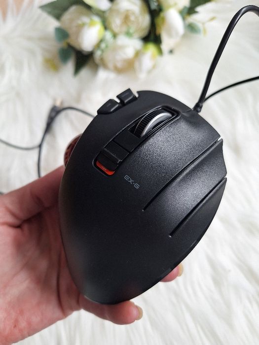 Elecom EX-G Trackball mysz przewodowa, sterowanie kciukiem