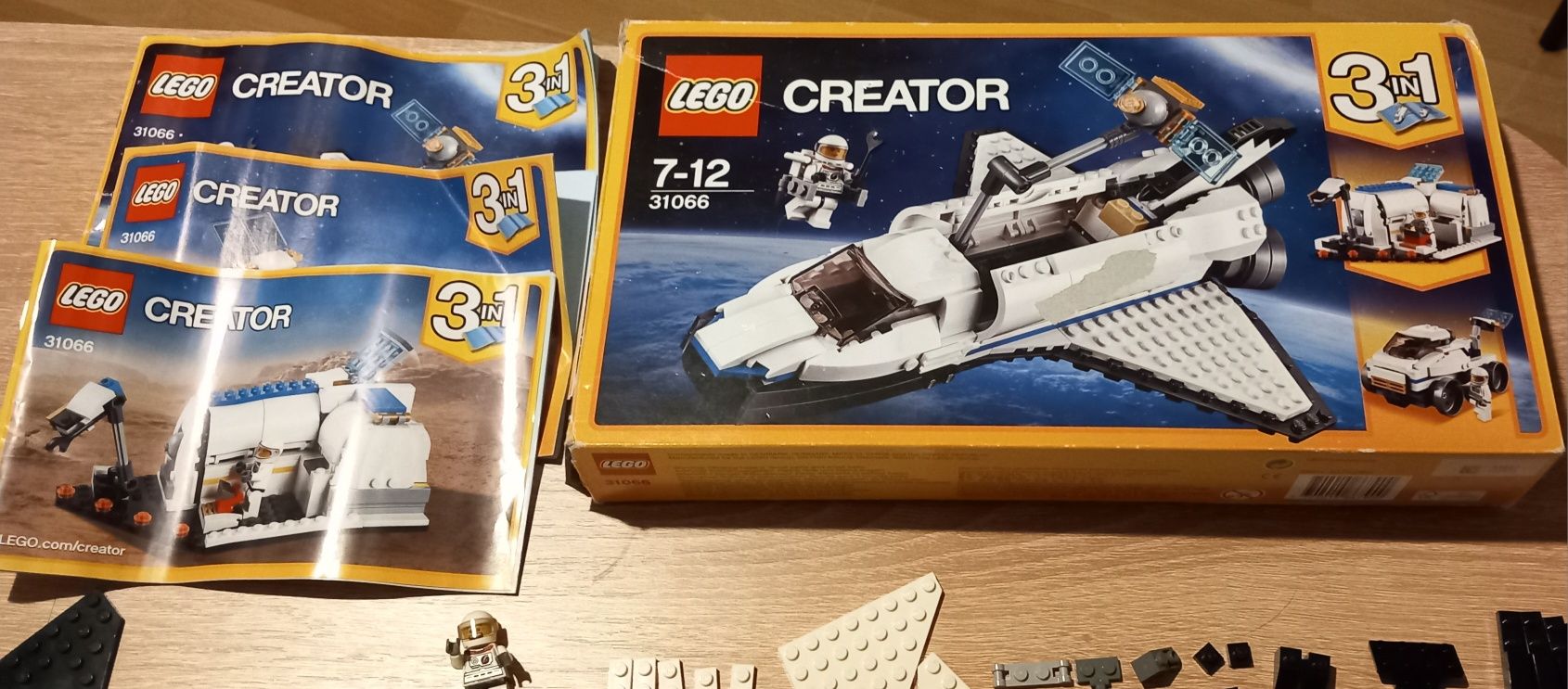 Lego creator 3w1 nr 31066 prom kosmiczny